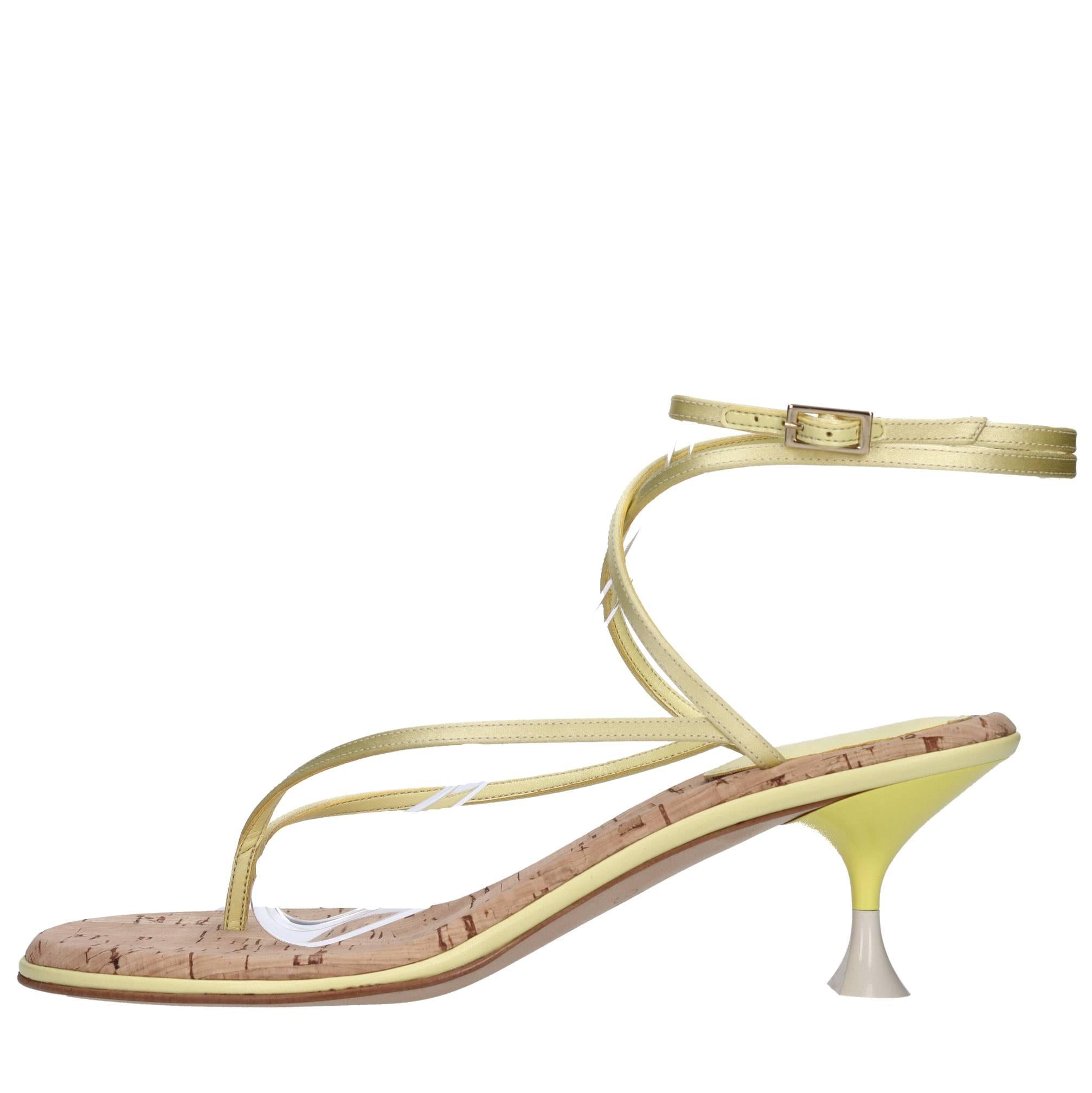 Sandali Tahiti in pelle 
