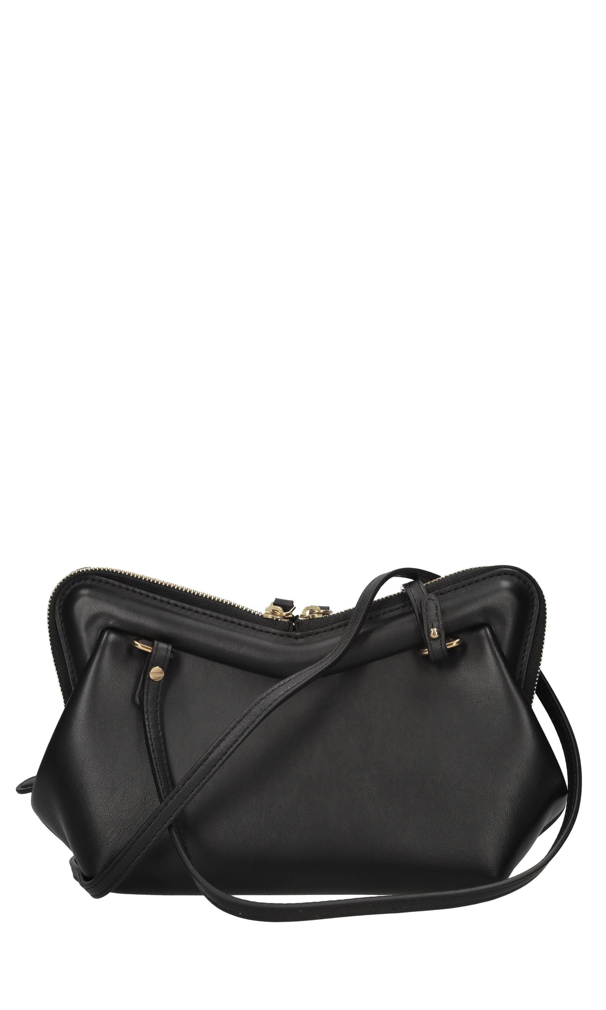 Borsa Frame in pelle 