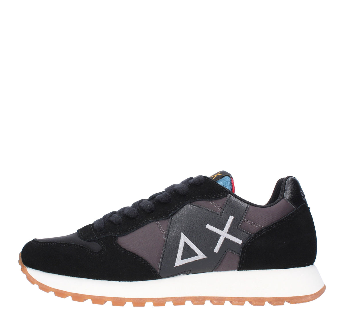 Sneakers modello Z43114 SUN68 in pelle scamosciata, tessuto traspirante e pelle 