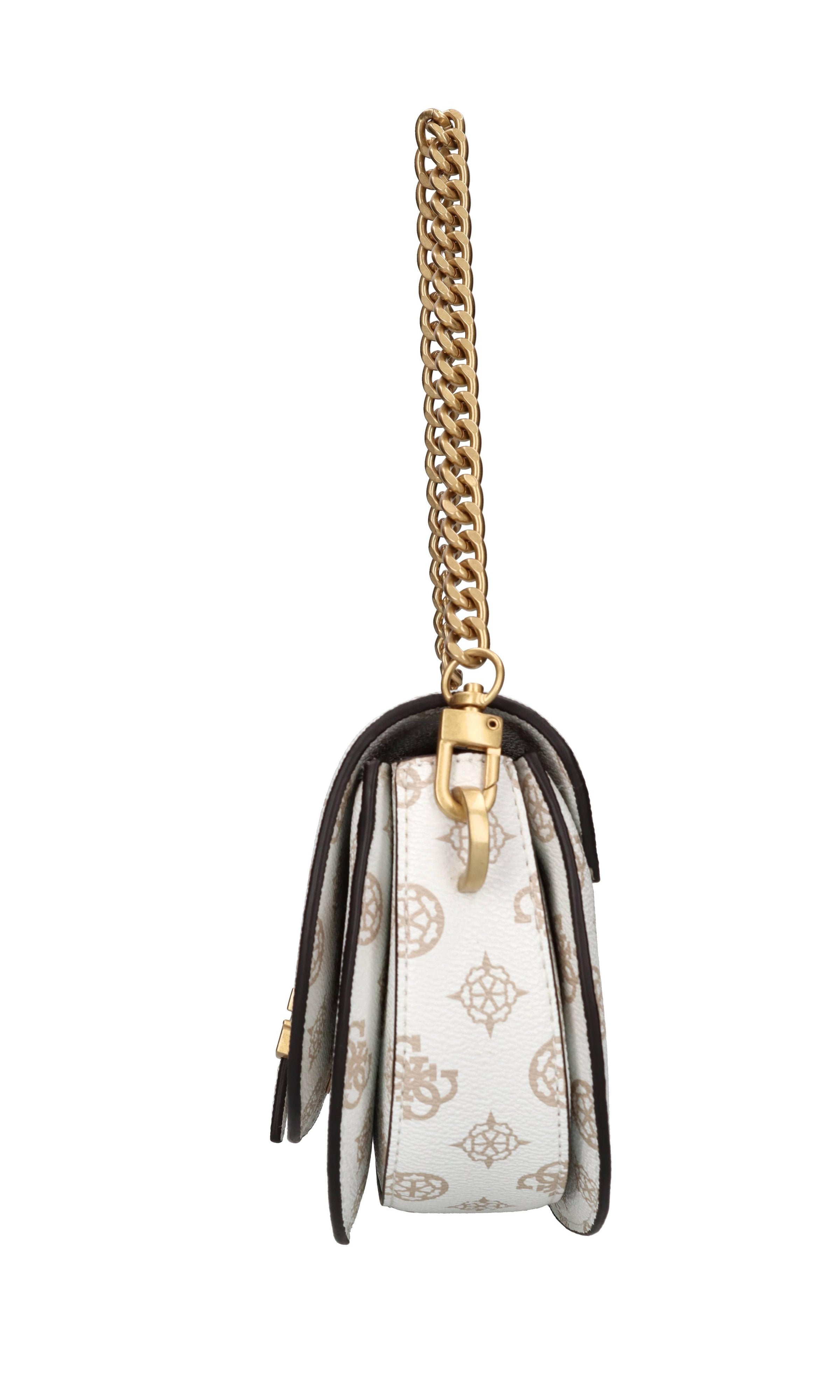 Borsa in ecopelle 4G logo Peony 