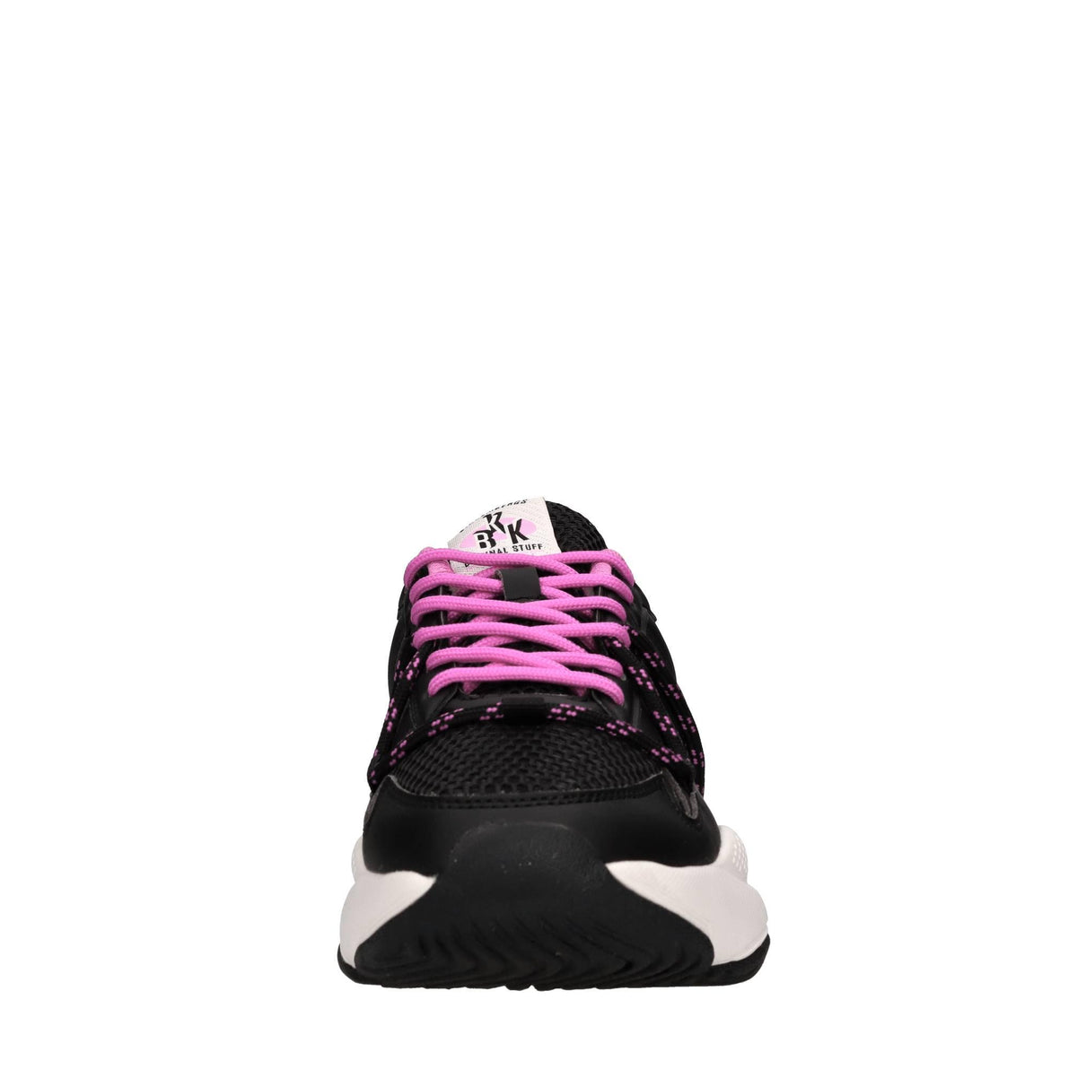 Sneakers in ecopelle e tessuto 