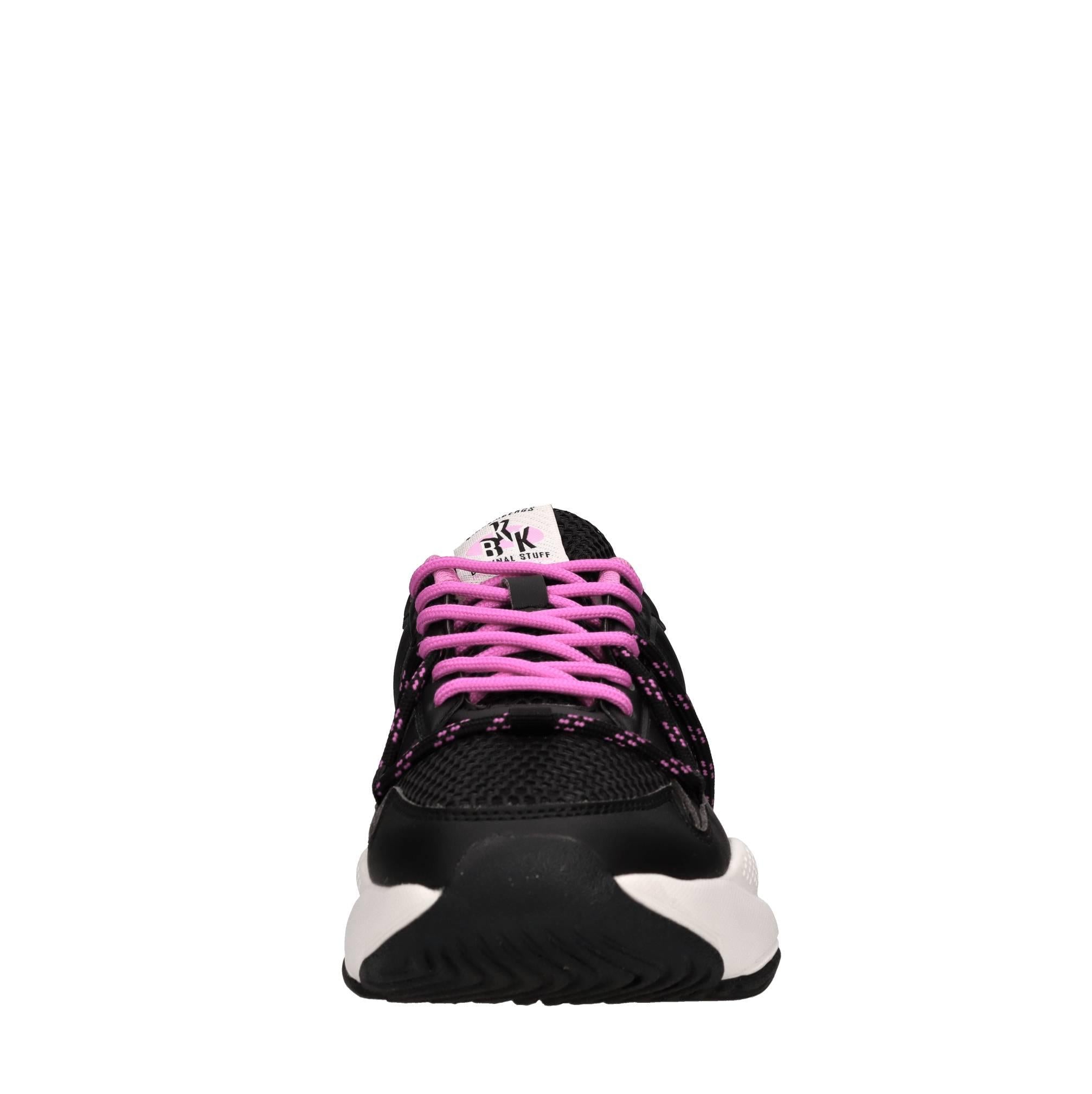 Sneakers in ecopelle e tessuto 