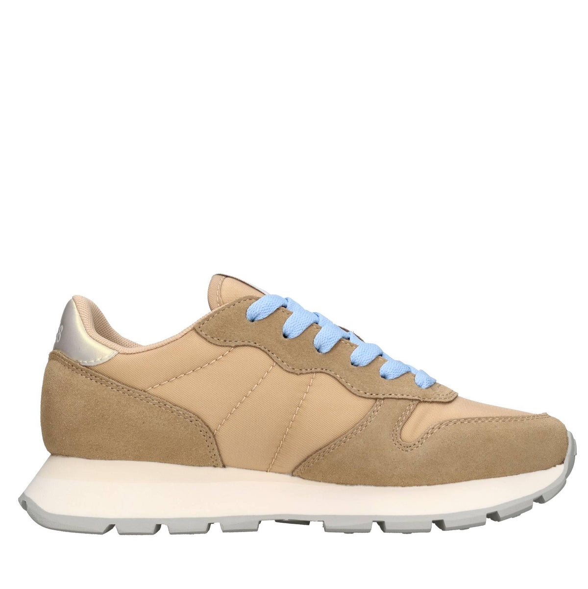 Sneakers modello Z35201 SUN68 in pelle scamosciata e tessuto traspirante 