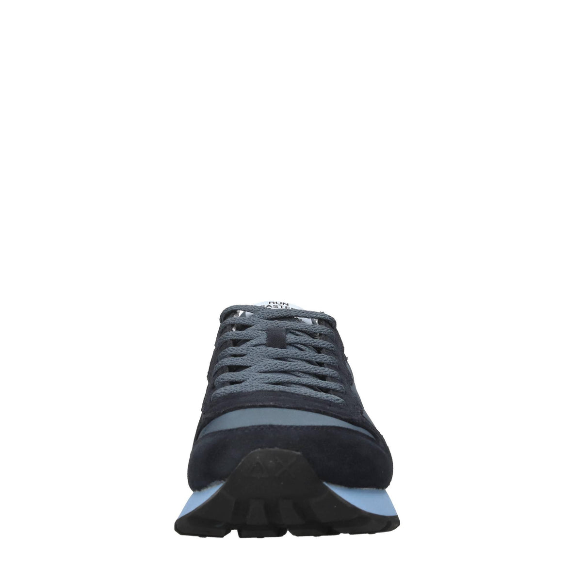 Sneakers in camoscio e tessuto 