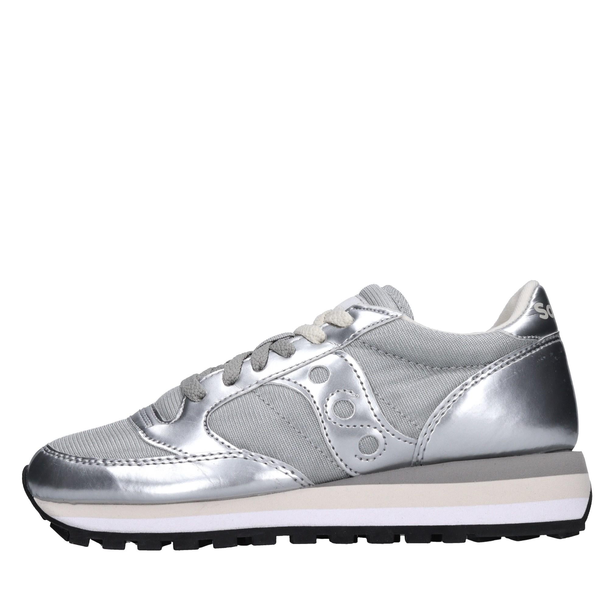 Sneakers jazz triple in ecopelle e tessuto 