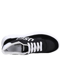 Sneakers in tessuto e camoscio 