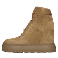 Sneakers alte in camoscio 