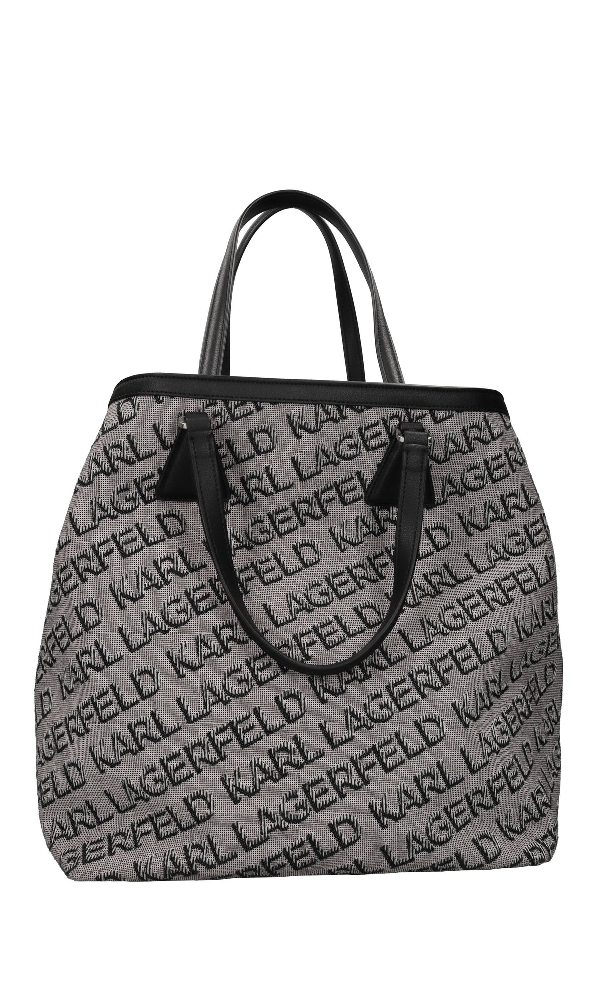 Borsa in tessuto ed ecopelle 
