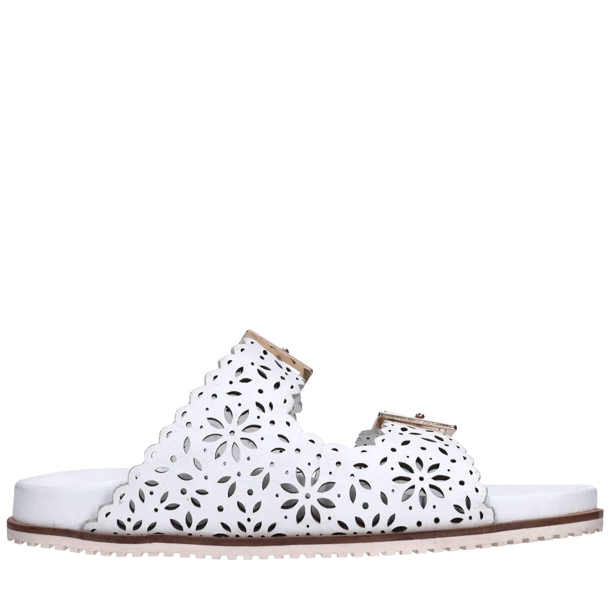 Mules in pelle 