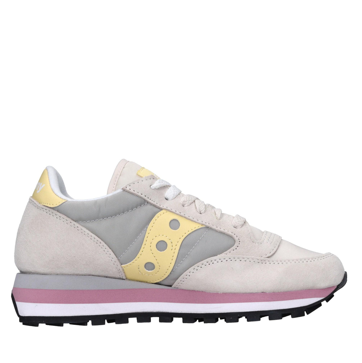 Sneakers Jazz Triple in camoscio e tessuto 