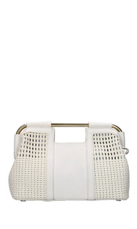 Borsa San Marco in ecopelle intrecciata 