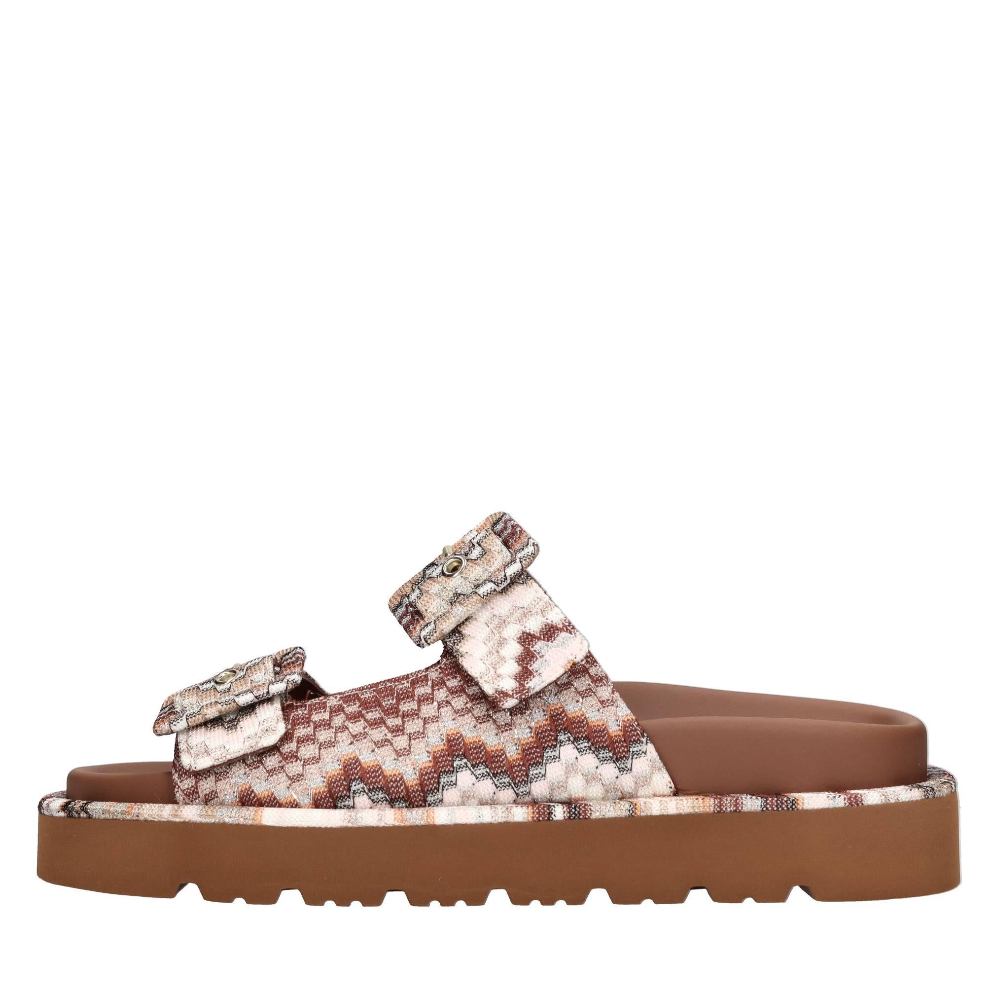 Mules modello CLEA in tessuto 