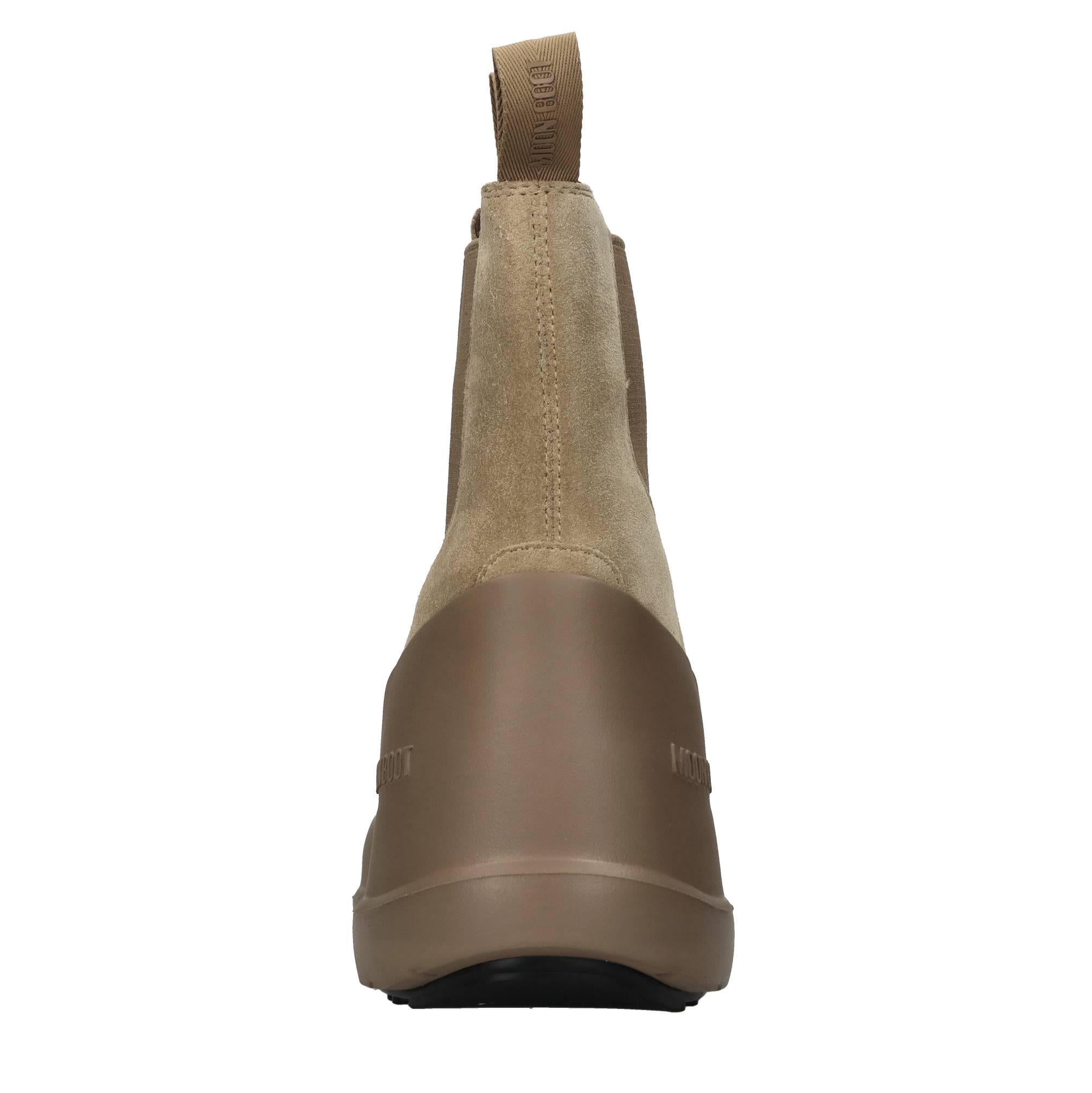 Moon Boot in camoscio 