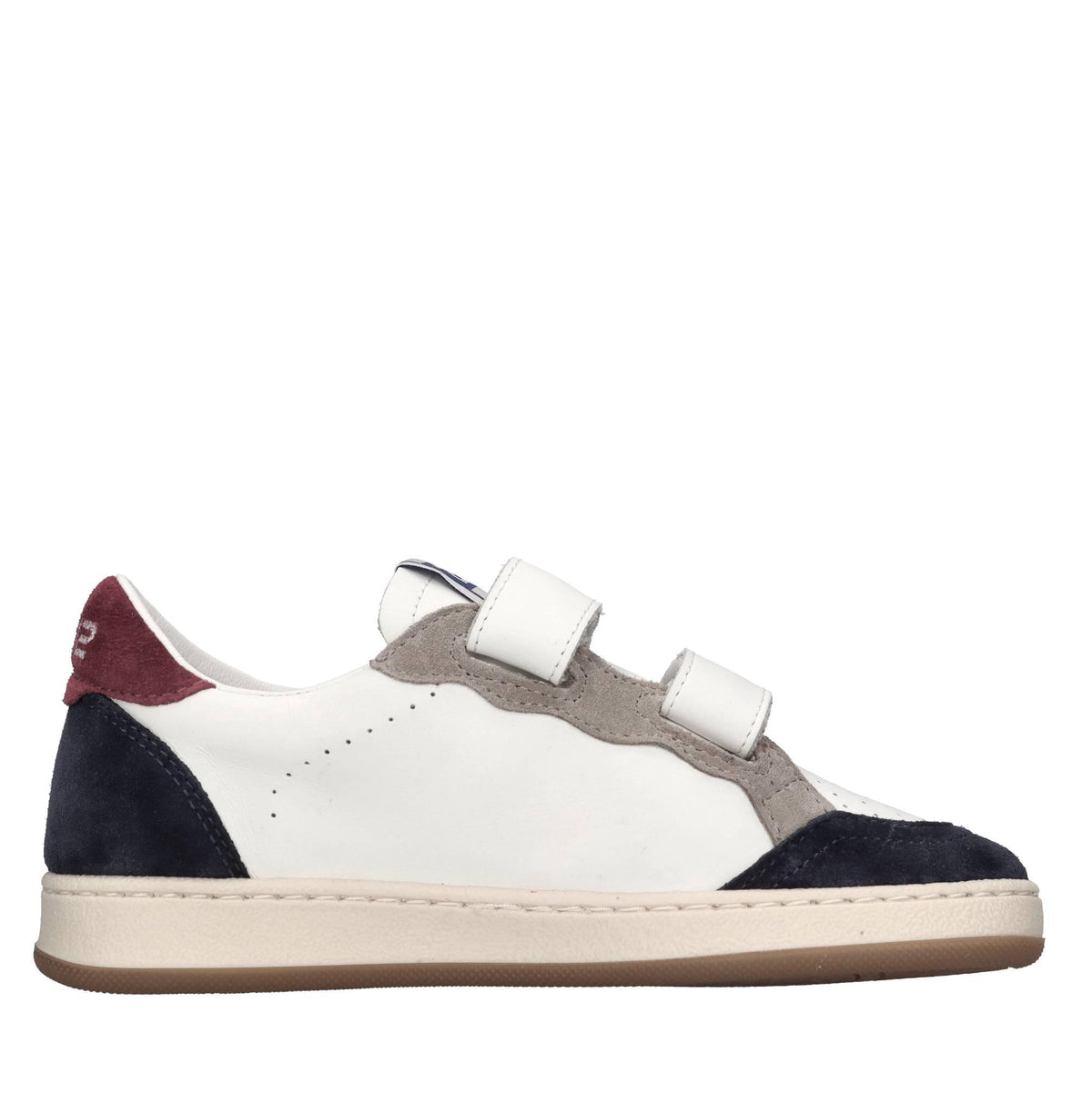 Sneakers in pelle e camoscio 