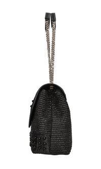 Borsa Malibu in rafia ed ecopelle 
