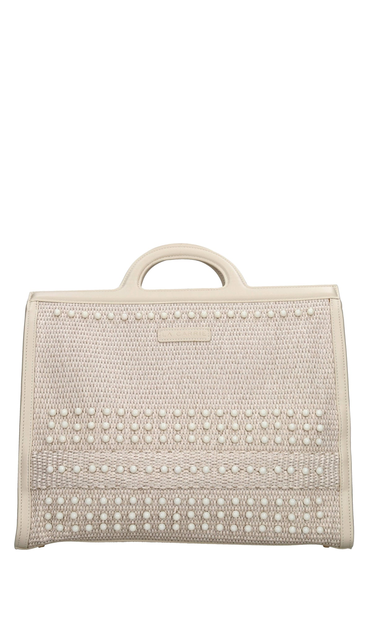 Borsa Malibu in rafia ed ecopelle 