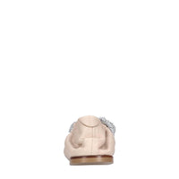 Ballerine in pelle e strass 