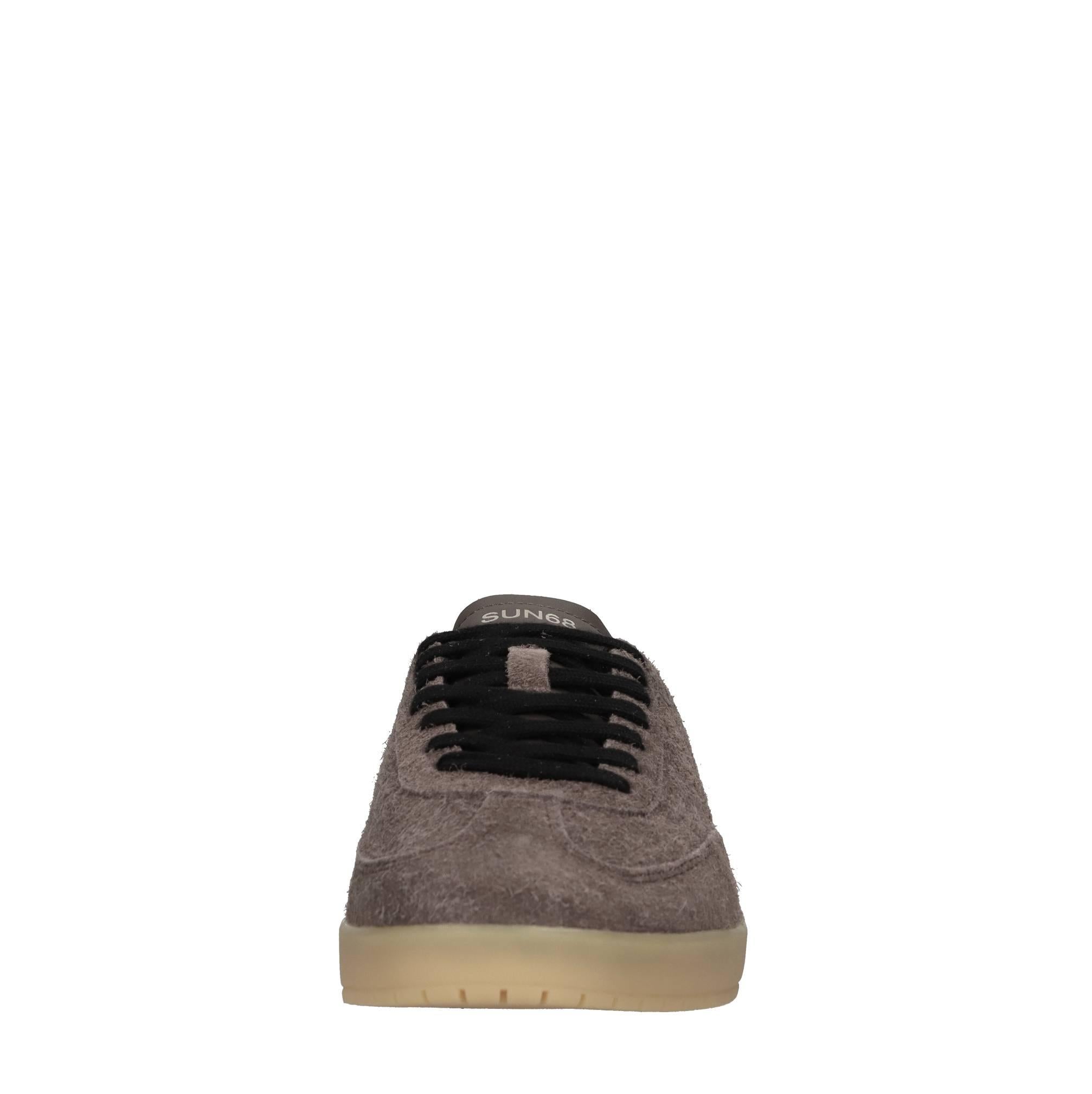Sneakers in camoscio ed ecopelle 