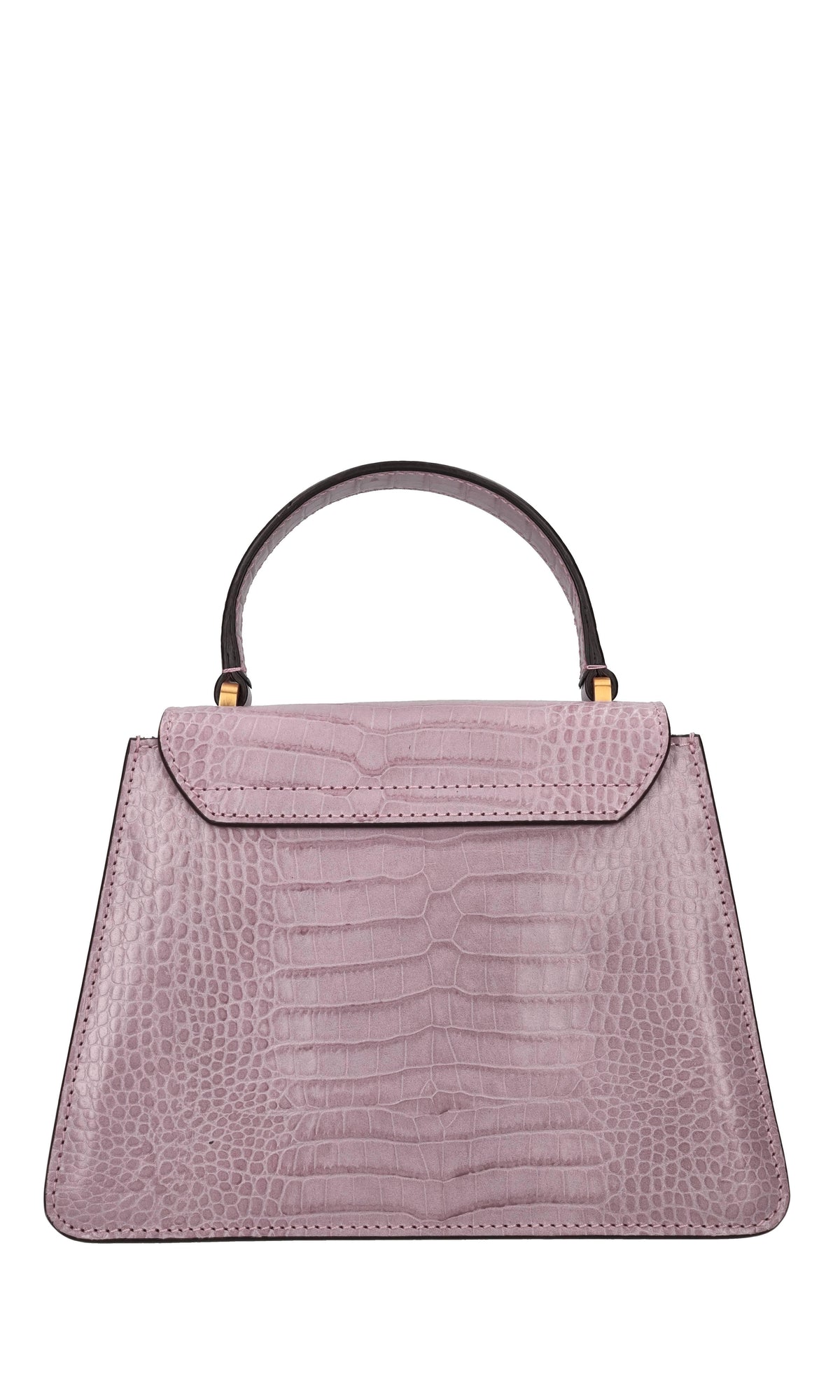 Borsa in pelle stampa cocco 