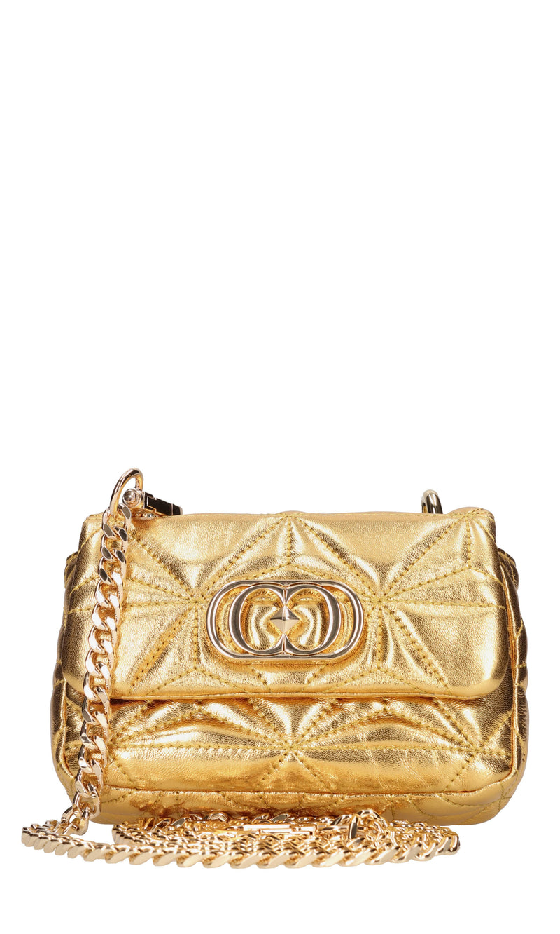 Borsa in pelle laminata 