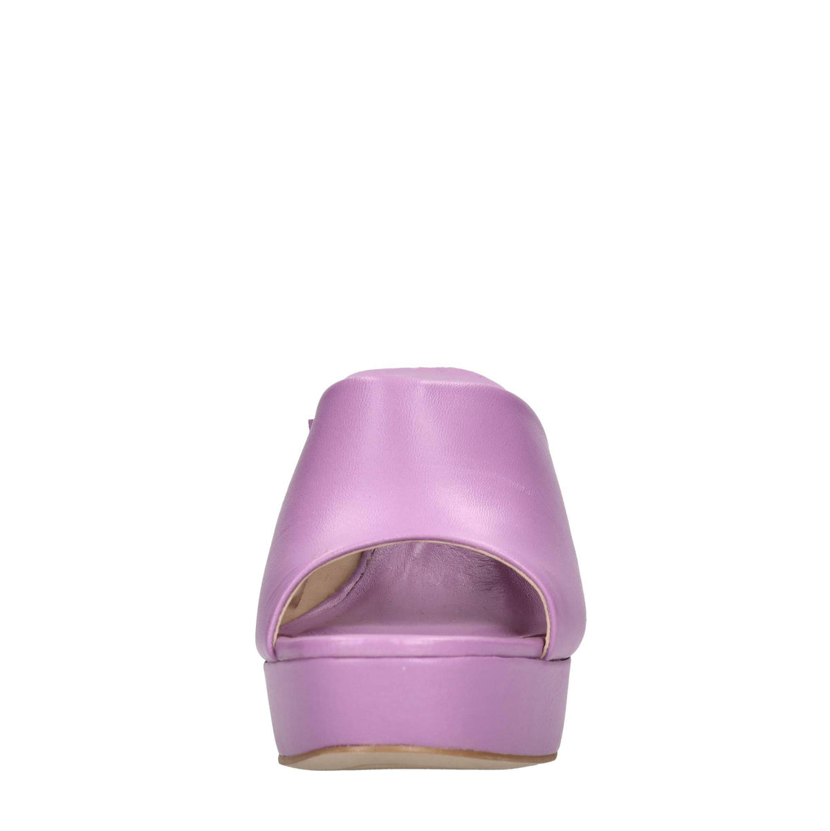 Mules in pelle 