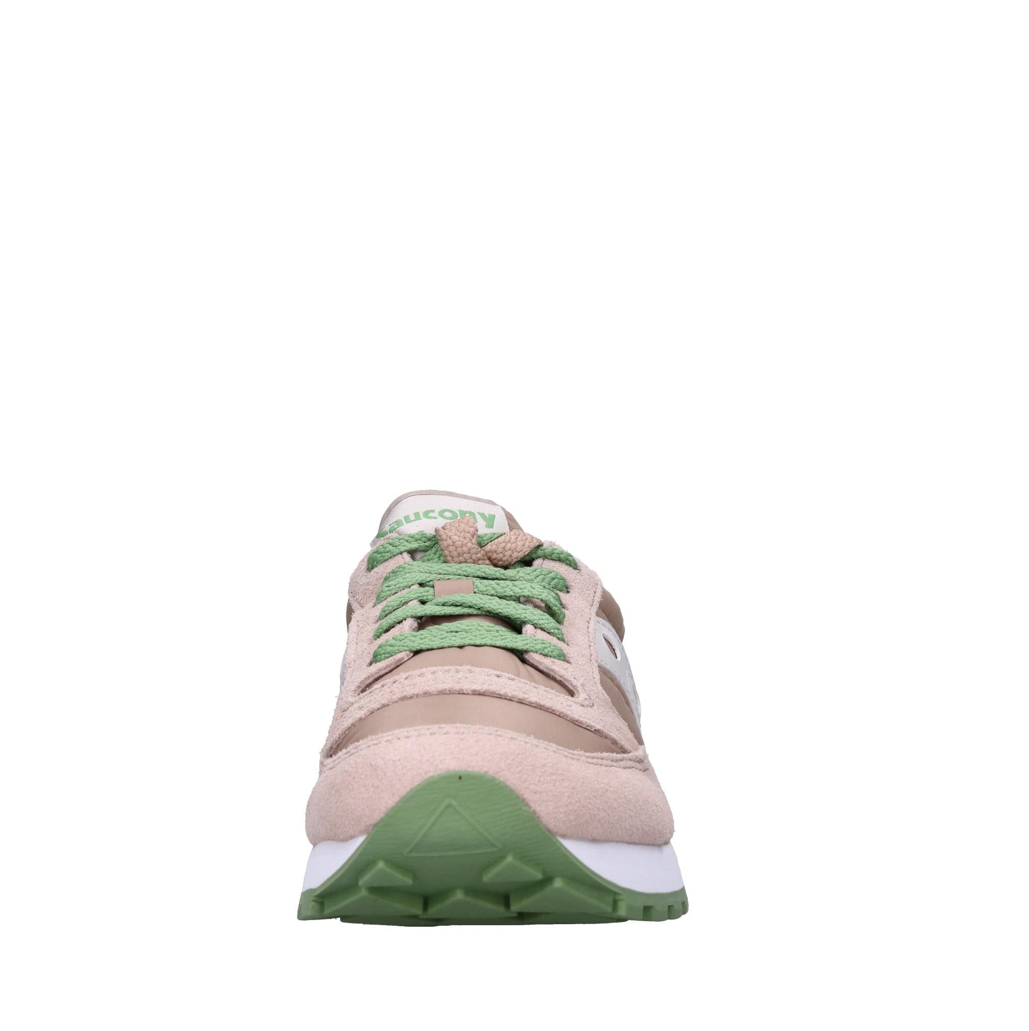 Sneakers in camoscio e tessuto 