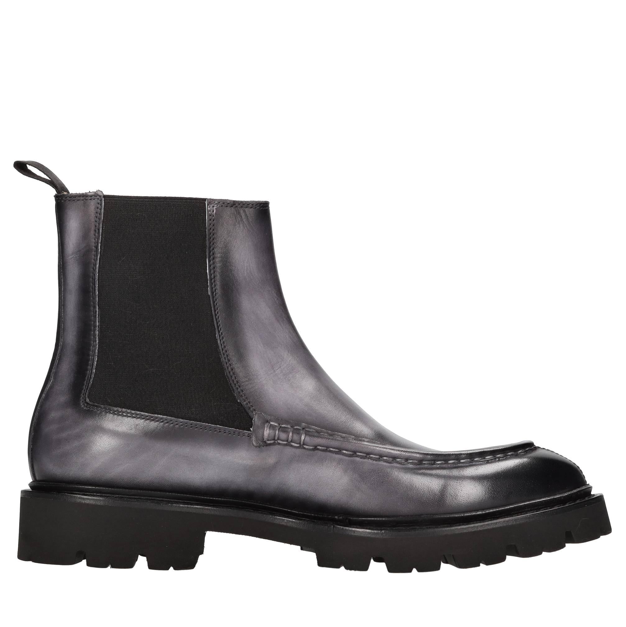 Stivaletti Beatles in pelle 
