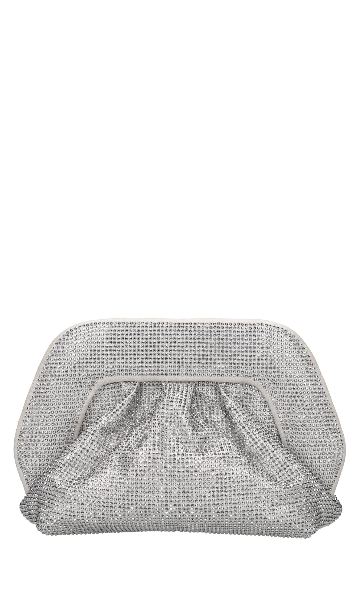 Borsa Gea in tessuto e strass 