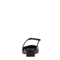Décolleté slingback in pelle 