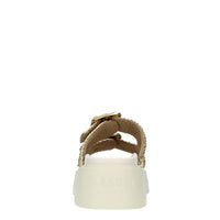 Sandali Flat CASADEI modello BIRKY-ALE in ecopelle 