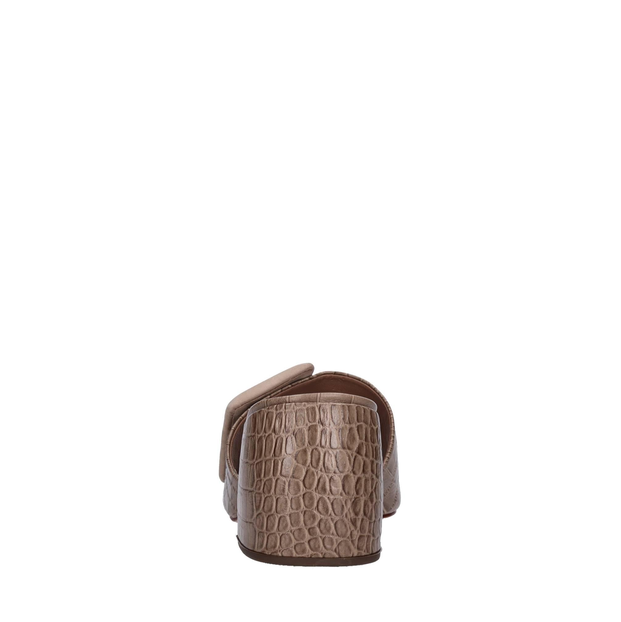 Mules in pelle 