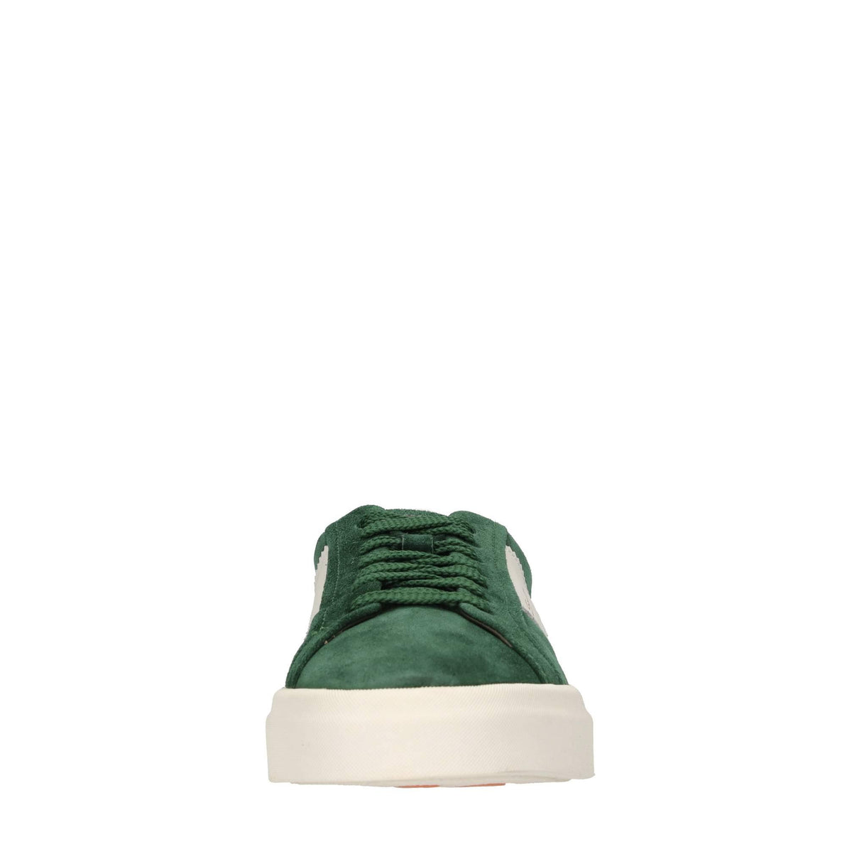 Sneakers in camoscio e pelle 