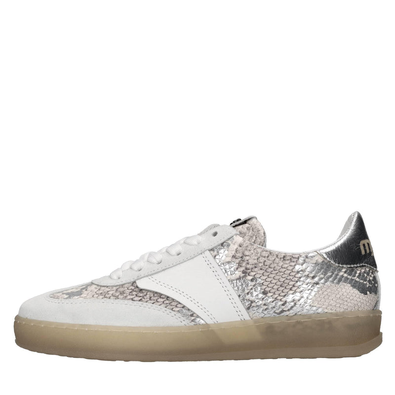 Sneakers in pelle e camoscio 