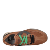Sneakers in camoscio e gomma 