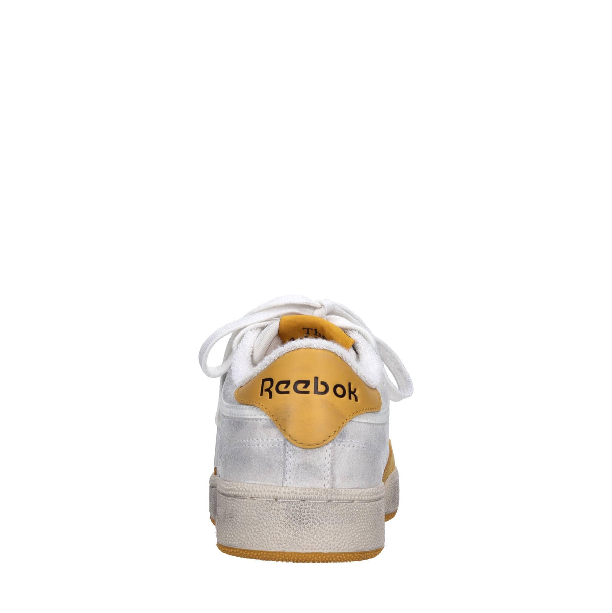 Sneakers in pelle camoscio e tessuto 