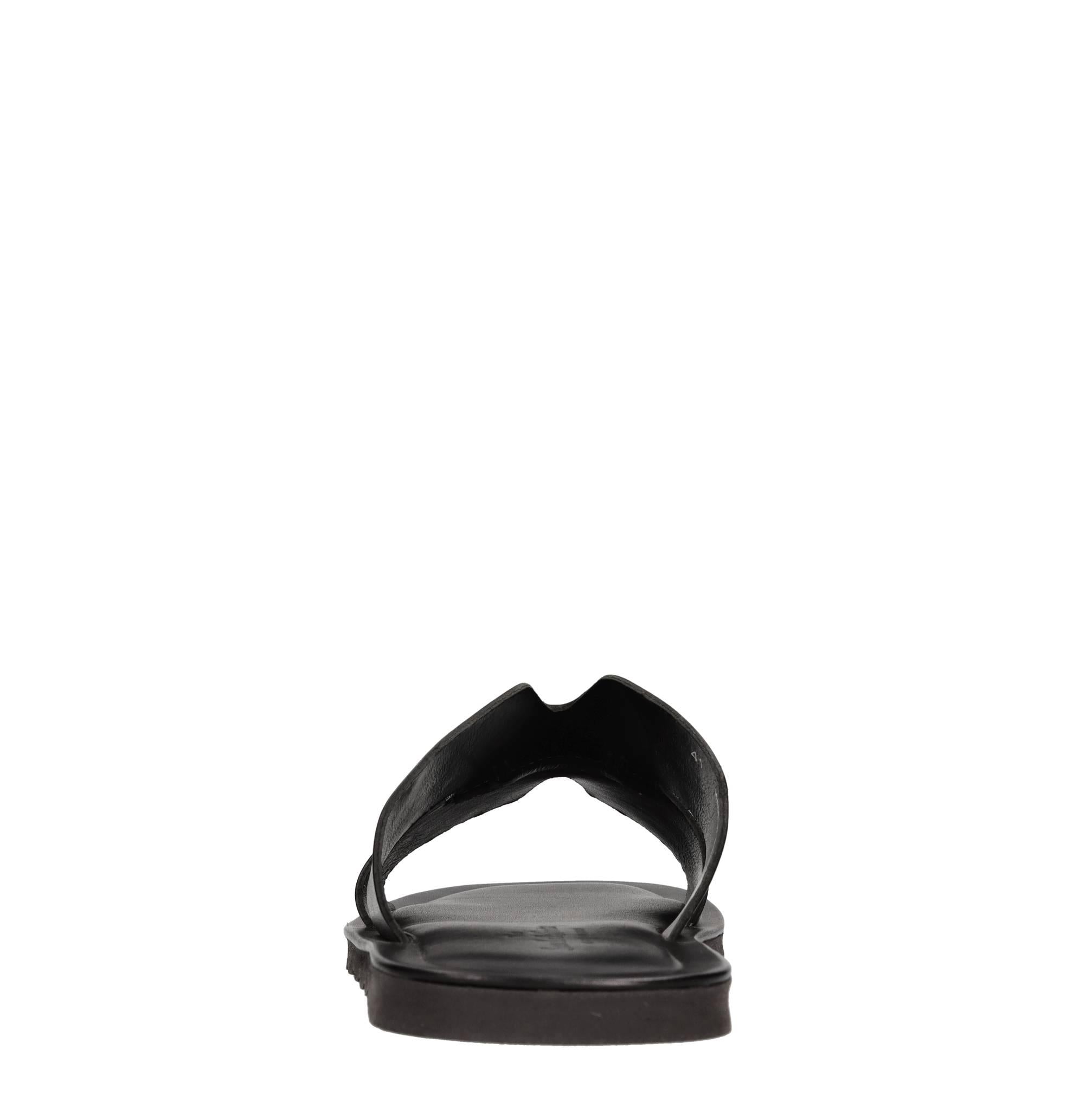 Mules in pelle 