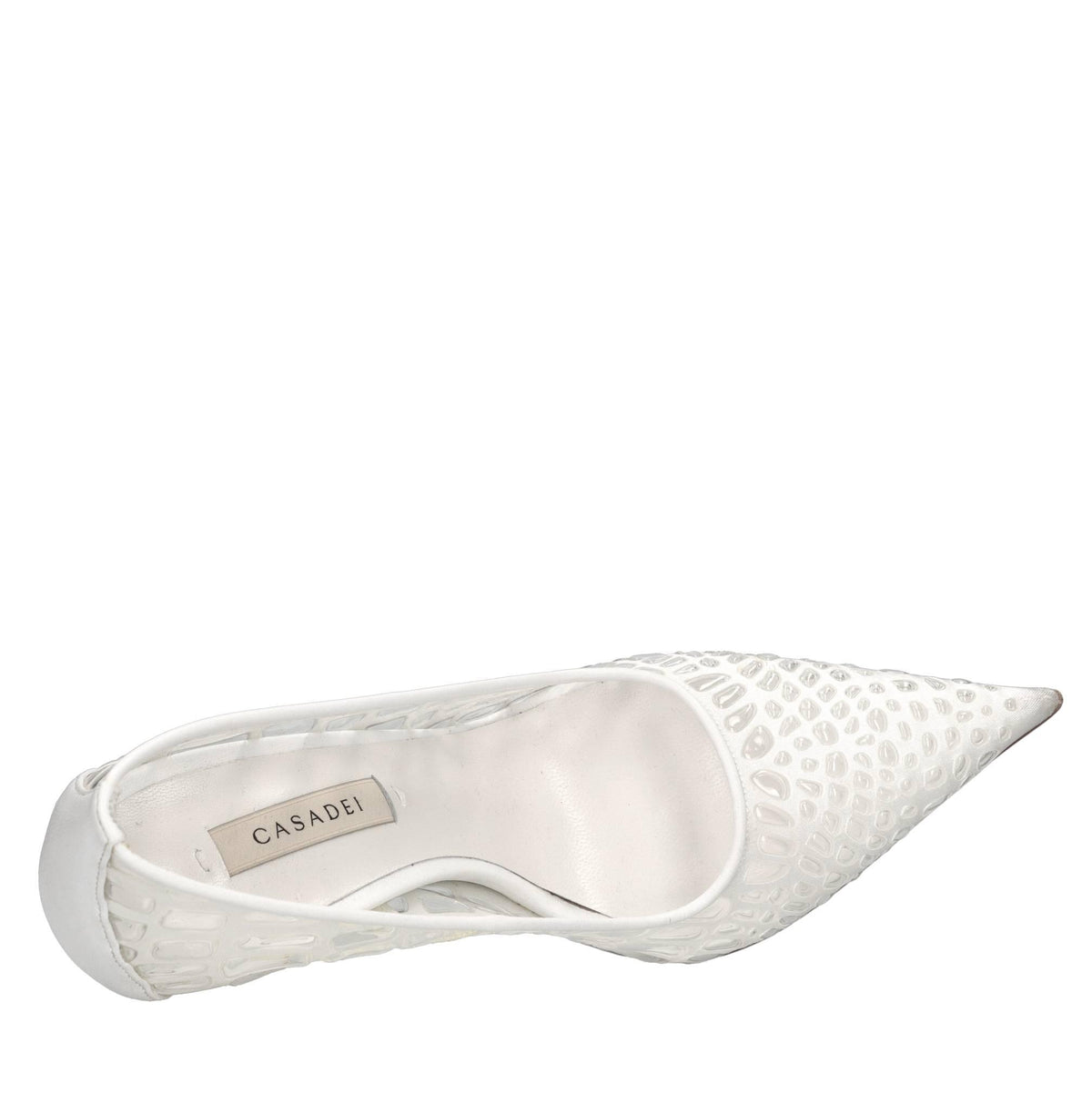 Décolleté blade in plexi e pelle 