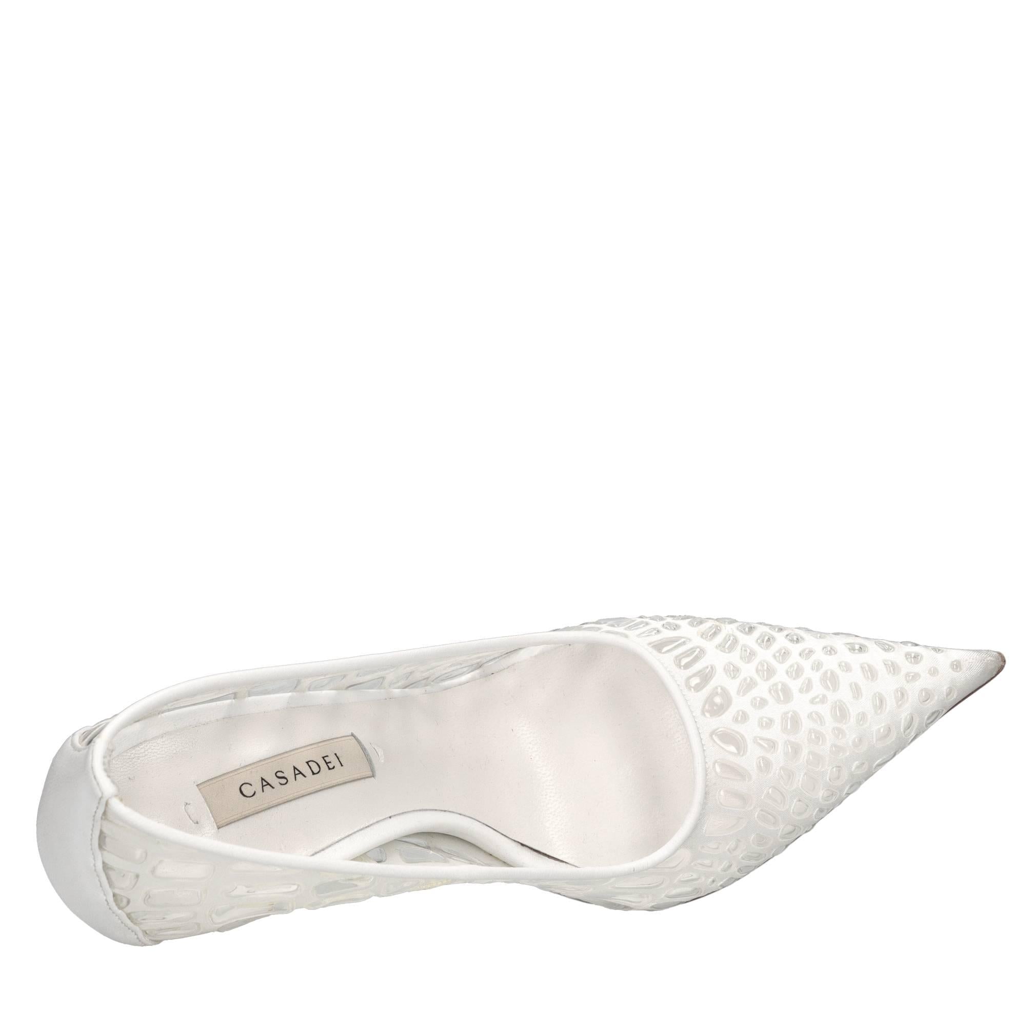 Décolleté blade in plexi e pelle 
