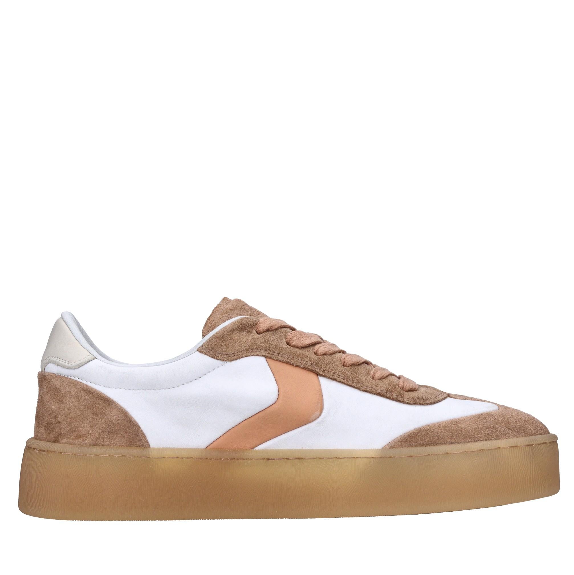 Sneakers in pelle e camoscio 