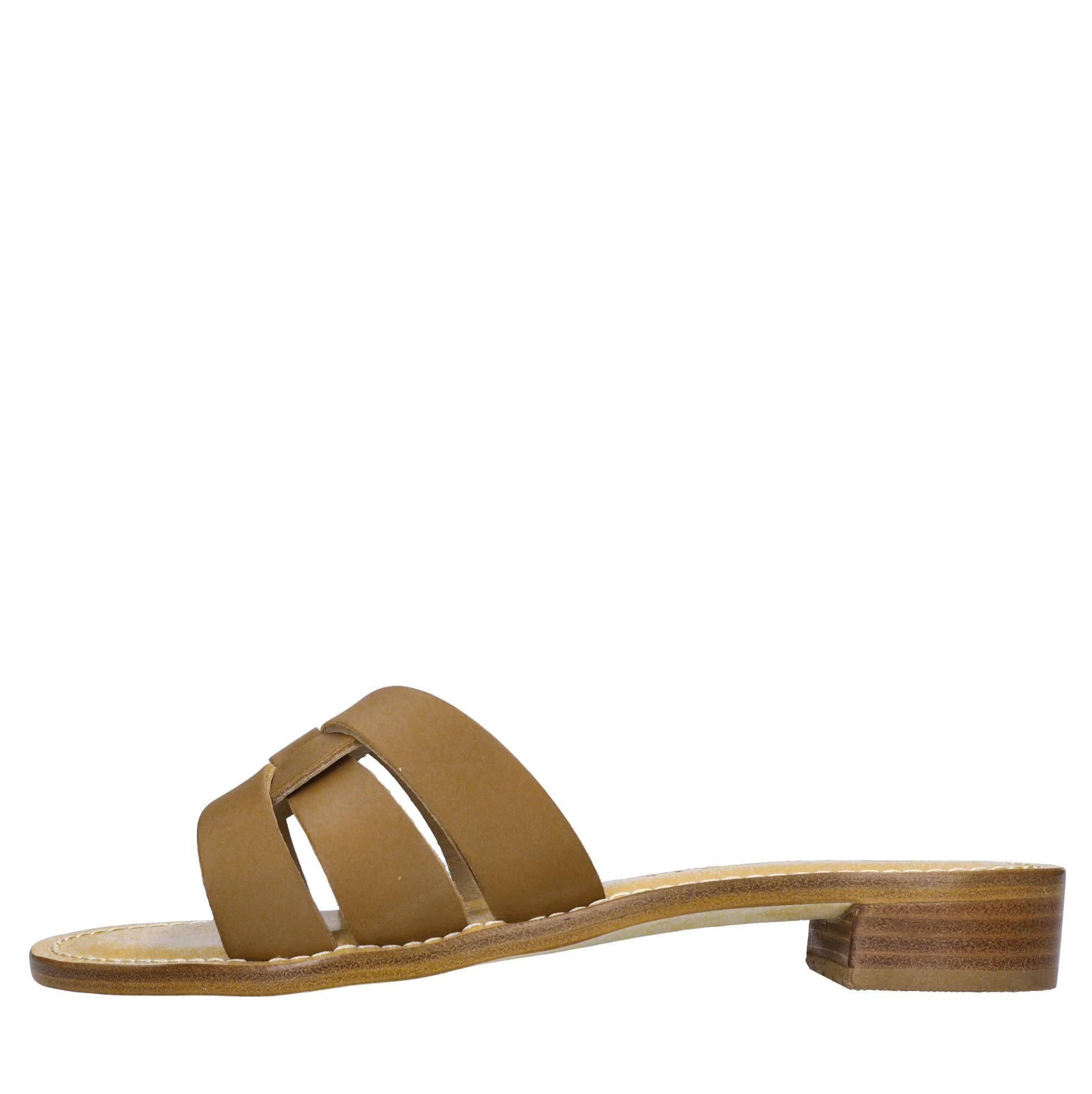 Mules in pelle 