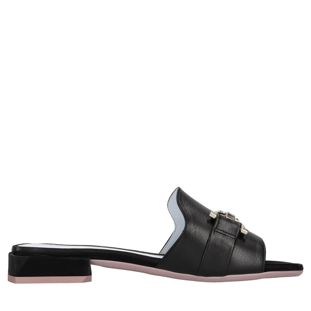 Mules in pelle 
