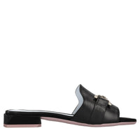 Mules in pelle 
