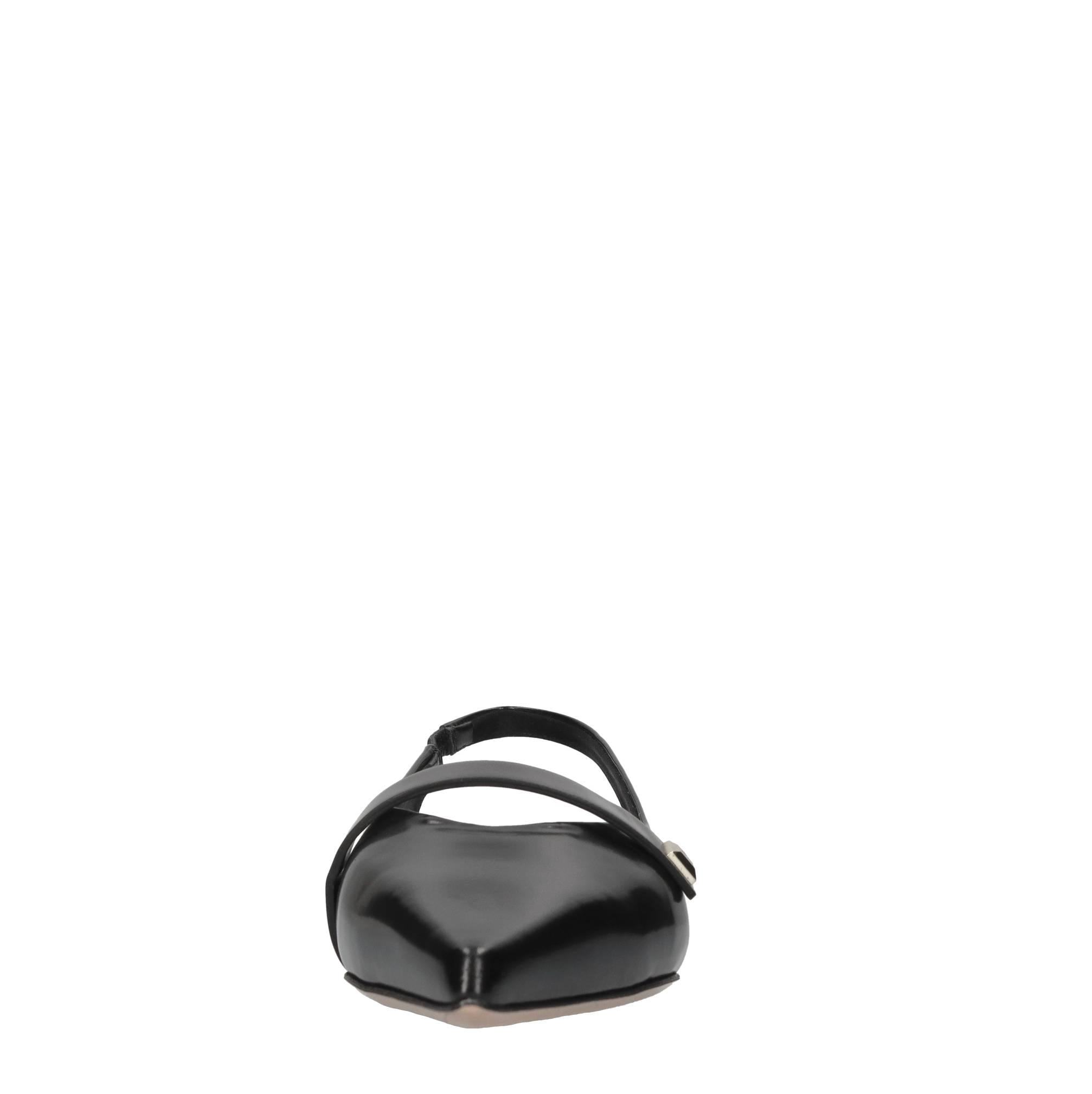 Ballerine slingback in pelle ed ecopelle 