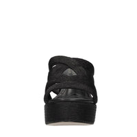 Mules in pelle e corda 