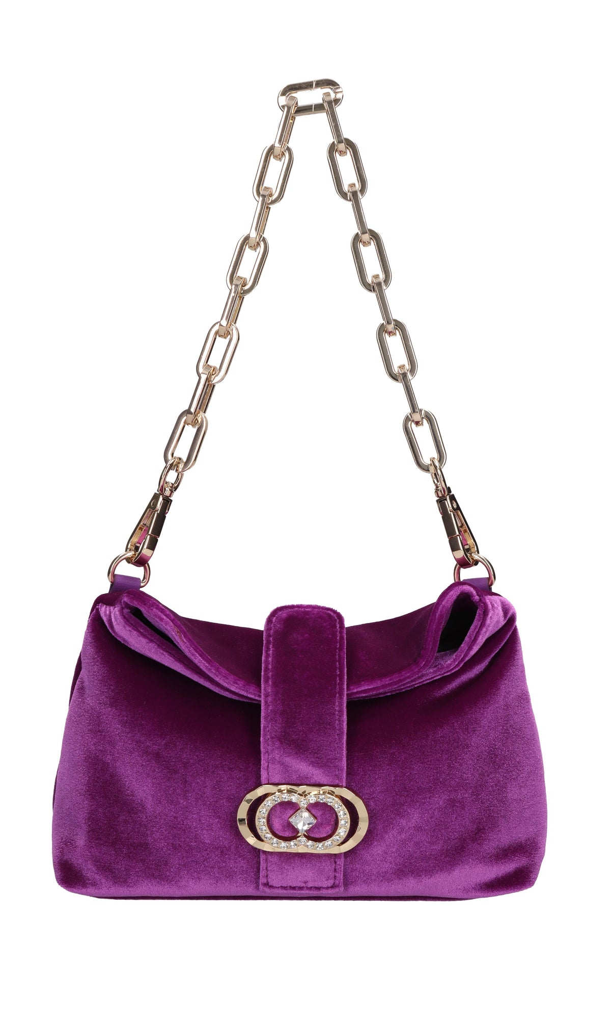 Borsa Night Edition in velluto 