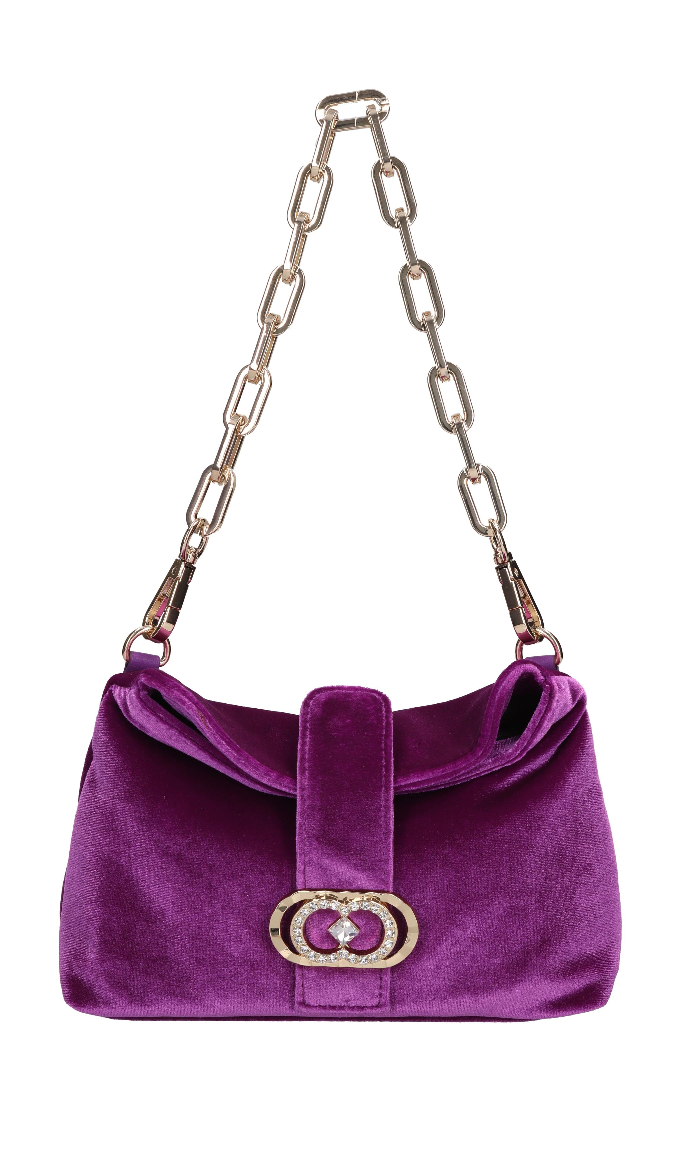 Borsa Night Edition in velluto 