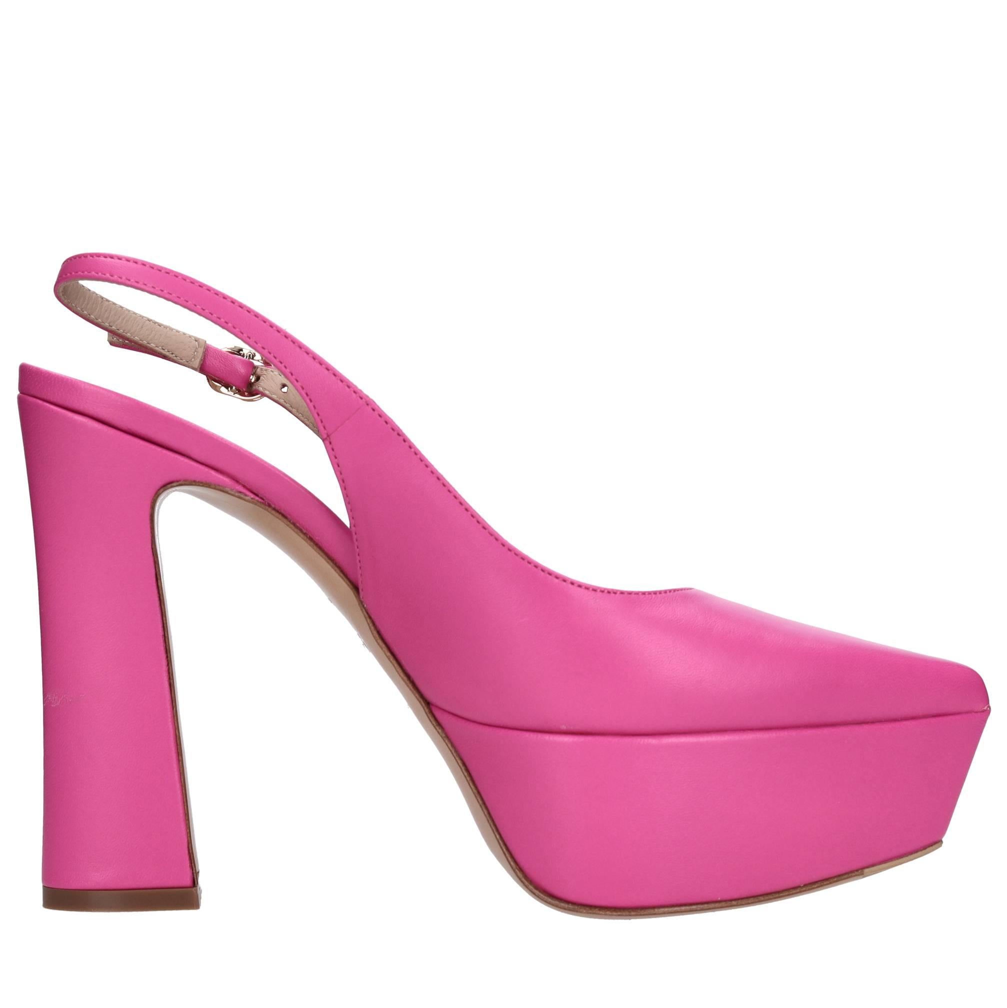 Décolleté slingback Beata in nappa 