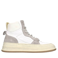 Sneakers in pelle e camoscio 