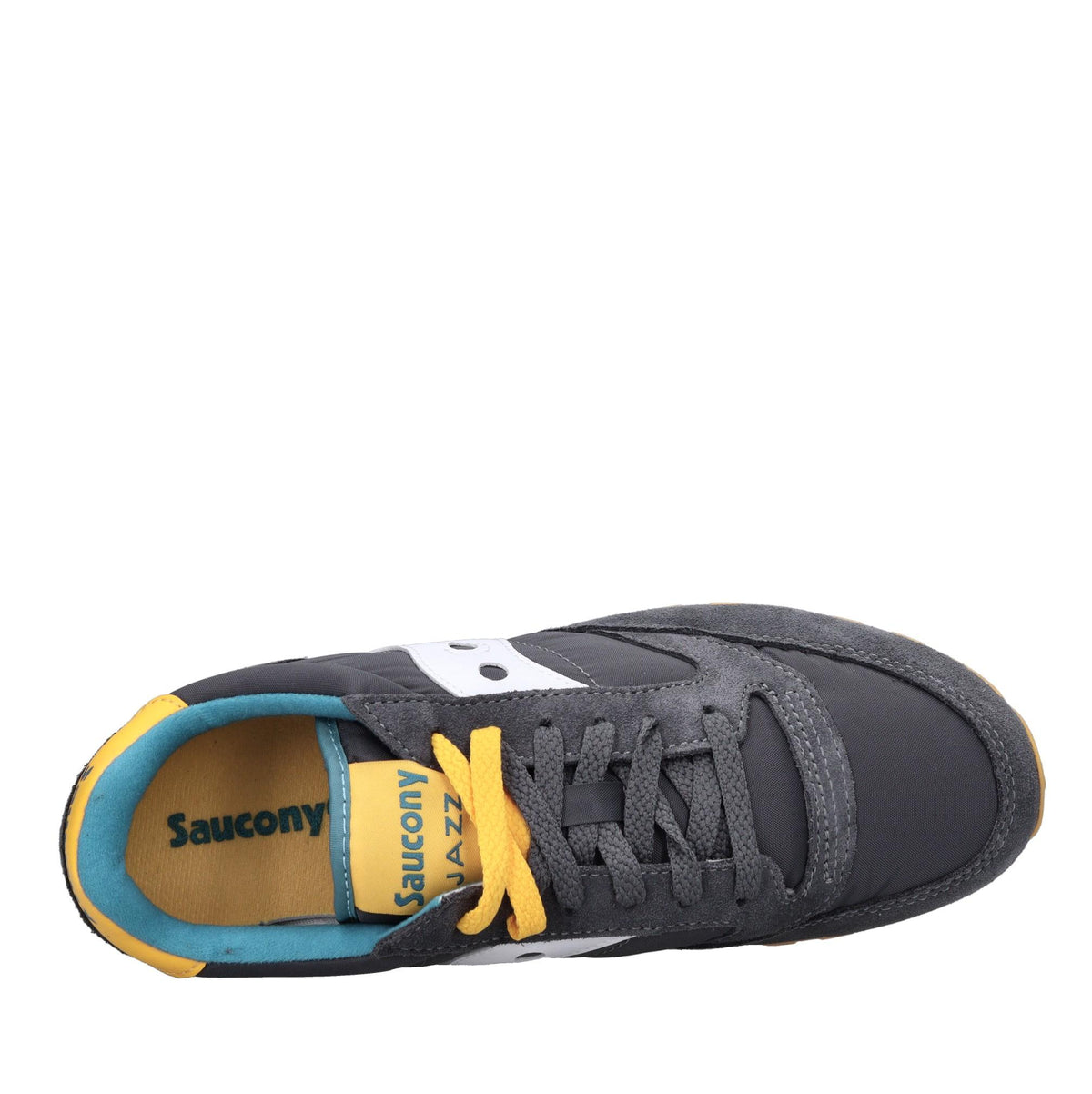 Sneakers in camoscio e tessuto 