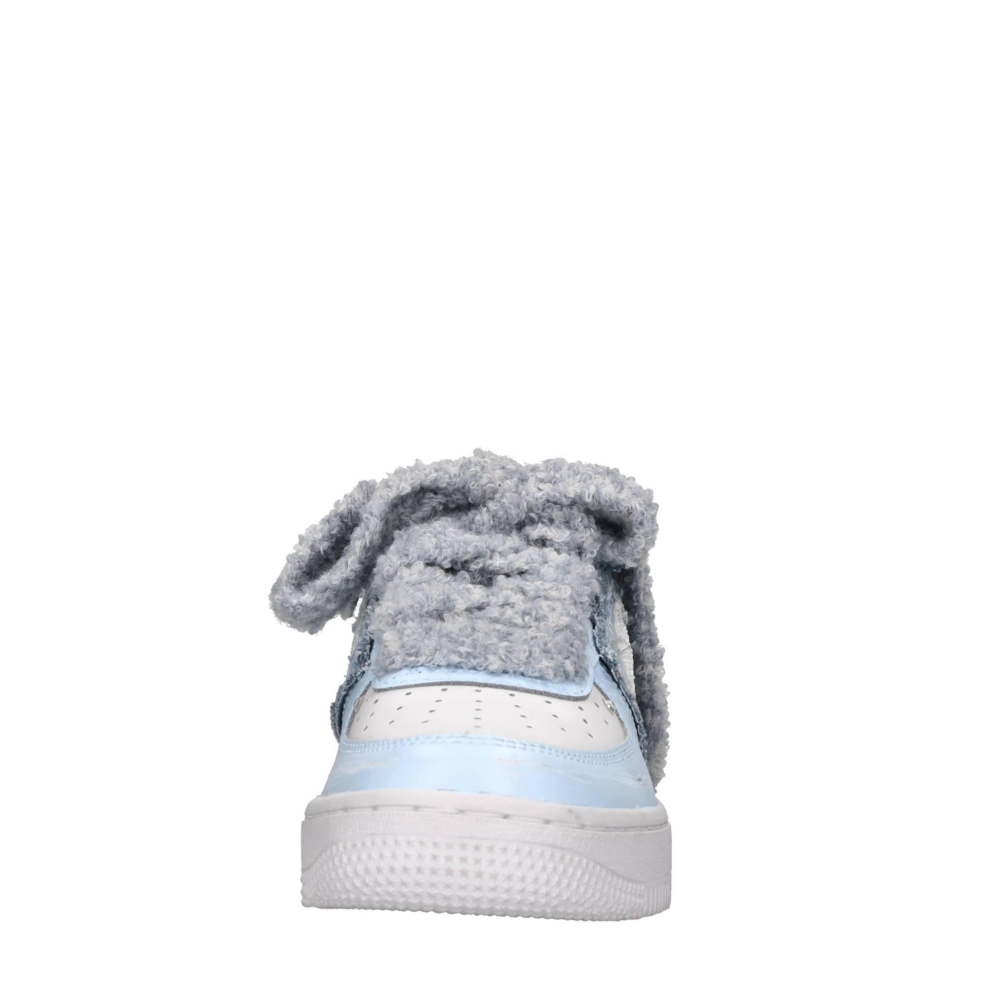 Sneakers Air Force 1 in pelle e tessuto 